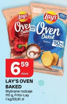 Chipsy Lay's Oven Baked promocja w Chorten