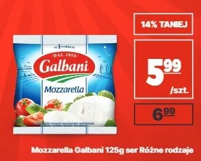 Ser Mozzarella Galbani promocja w API Market