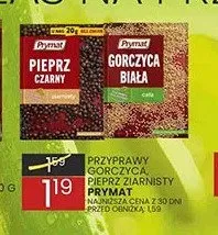 Pieprz czarny ziarnisty Prymat promocja w Wafelek