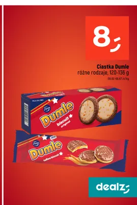 Ciastka Dumle promocja w Dealz