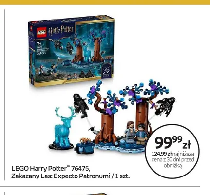 Klocki LEGO Harry Potter 76475 Zakazany Las Expecto Patronum promocja w Empik