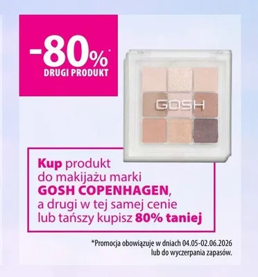 Produkt do makijażu GOSH COPENHAGEN promocja w Hebe
