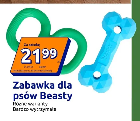 Zabawka dla psów Beasty promocja w Action