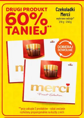 Czekoladki Merci Finest Selection promocja w POLOmarket