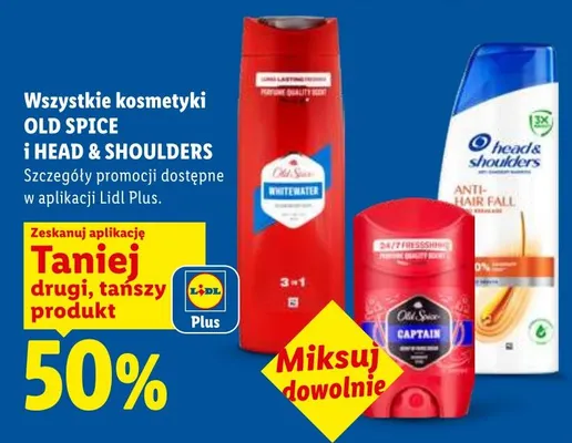 Kosmetyki Old Spice promocja w Lidl