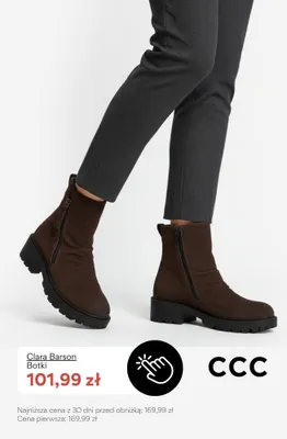 Botki Clara Barson promocja w CCC