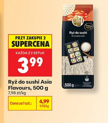 Ryż do sushi Asia Flavours promocja w Biedronka