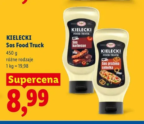Sos Food Truck prażona cebulka Kielecki promocja w Lidl