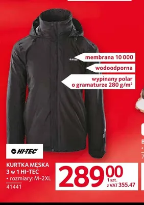 Kurtka męska 3 w 1 Hi-Tec promocja w Selgros