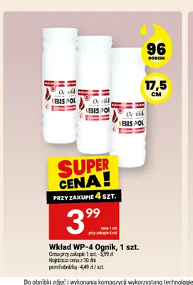 Wkład WP-4 Ognik Bispol promocja w Twój Market
