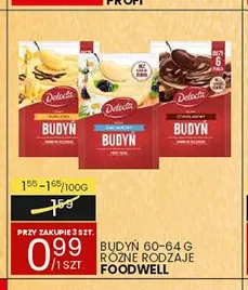 Budyń Delecta promocja w Wafelek