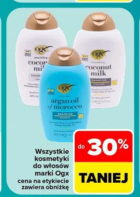 Szampon do włosów Ogx Argan Oil of Morocco promocja w Carrefour