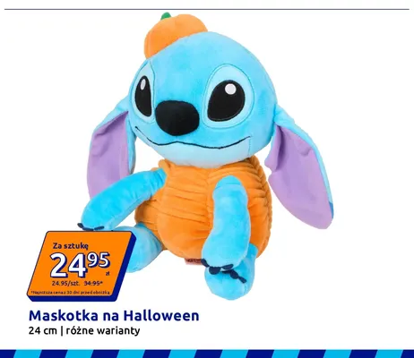 Maskotka na Halloween 24 cm promocja w Action