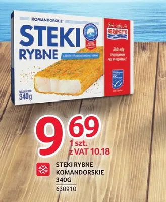 Steki rybne Komandorskie Abramczyk promocja w Selgros