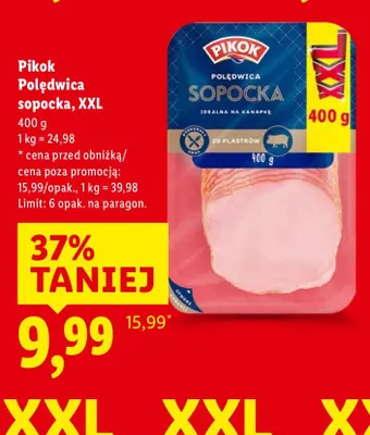 Polędwica sopocka, XXL promocja w Lidl