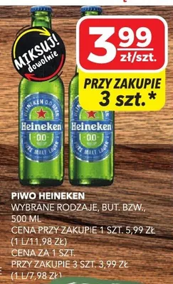 Piwo Heineken promocja w Top Market