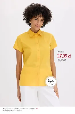 Bluzka damska z krótkim rękawem promocja w bonprix