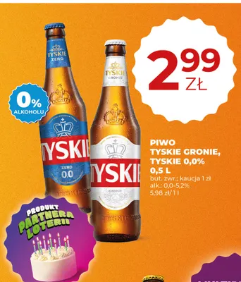 Piwo Tyskie Gronie promocja w Duży Ben