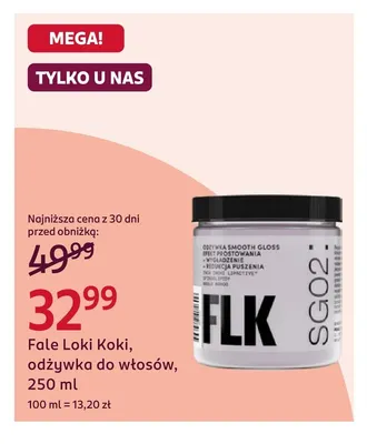 Odżywka do włosów Fale Loki Koki promocja w Rossmann
