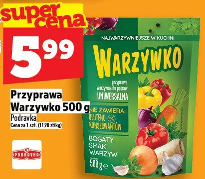 Przyprawa Warzywko 500g promocja w TOPAZ