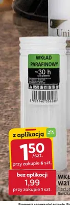 Wkład parafinowy W21 promocja w Stokrotka