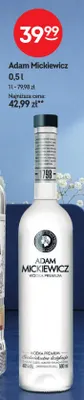 Wódka Adam Mickiewicz promocja w Żabka