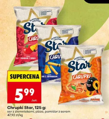 Chrupki Star promocja w Biedronka