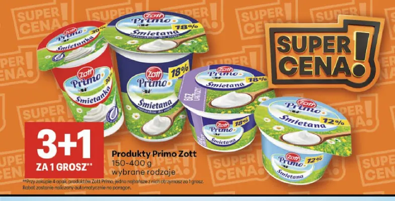 Produkty Primo Zott promocja w Delikatesy Centrum