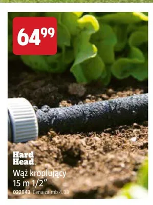 Wąż kroplujący Hard Head 15 m 1/2" promocja w Jula