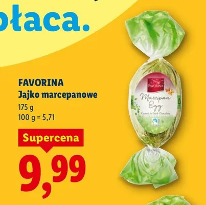 Jajko marcepanowe promocja w Lidl