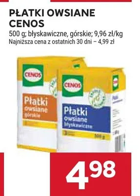 Płatki owsiane promocja w Stokrotka