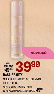 Mgiełka do twarzy SPF 50 promocja w Drogerie Natura