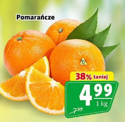 Pomarańcze promocja w Prim Market