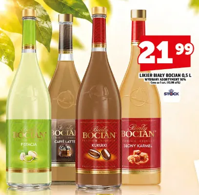 Likier Biały Bocian Kukułki promocja w TOPAZ