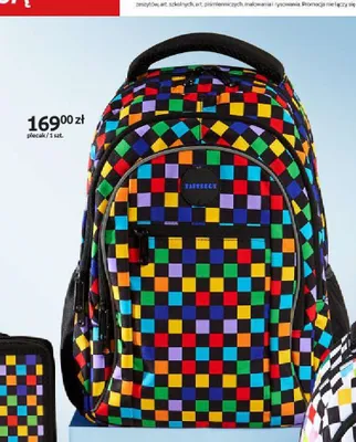Plecak szkolny Paperdot Square Style promocja w Empik