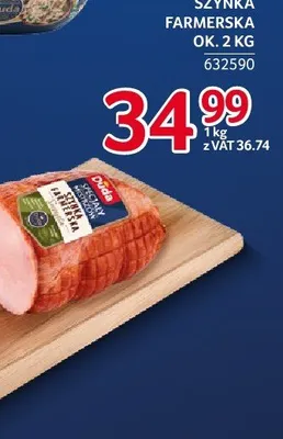 Szynka farmerska Duda ok. 2 kg promocja w Selgros