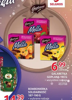 Galaretka Goplana Mella promocja w Selgros