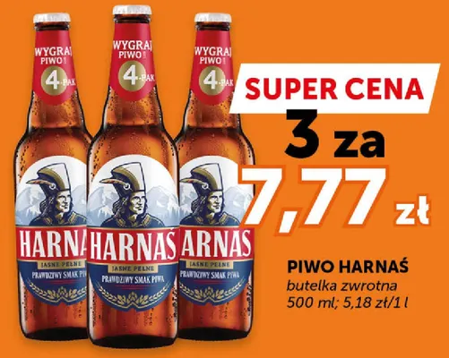 Piwo butelka zwrotna promocja w Euro Sklep