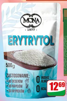 Erytrytol Mona promocja w Dino