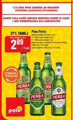 Piwo Perła Export promocja w POLOmarket