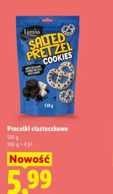 Precelki ciasteczkowe Lumiss promocja w Lidl