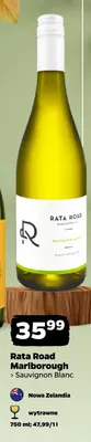Wino białe wytrawne Rata Road Marlborough Sauvignon Blanc promocja w Netto