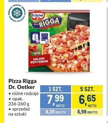 Pizza Rigga Dr. Oetker promocja w Makro