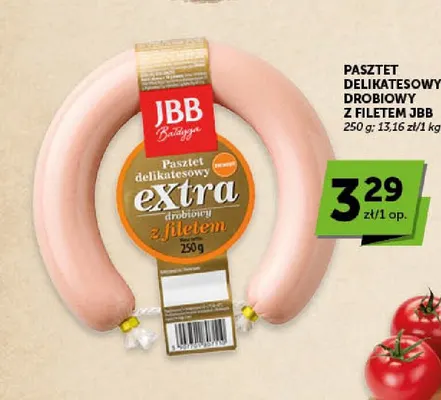 Pasztet delikatesowy drobiowy z filetem JBB promocja w ABC