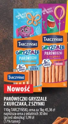 Paróweczki gryzzale z kurczaka, z szynki promocja w Arhelan
