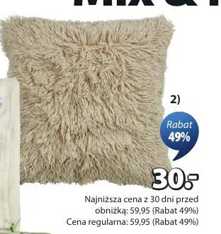 Poduszka ozdobna Myrfiol poszyce promocja w Jysk