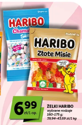 Pianki Haribo Chamallows Smurfs promocja w Euro Sklep