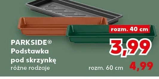 Podstawka pod skrzynkę różne rodzaje promocja w Kaufland