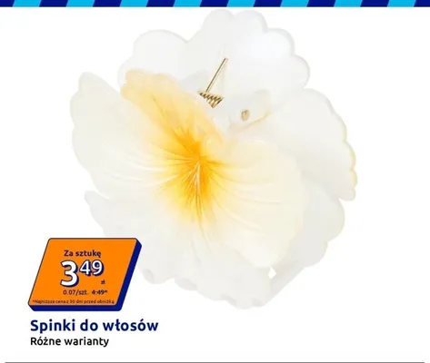 Spinki do włosów promocja w Action