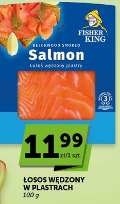 Łosoś wędzony plastry promocja w ABC